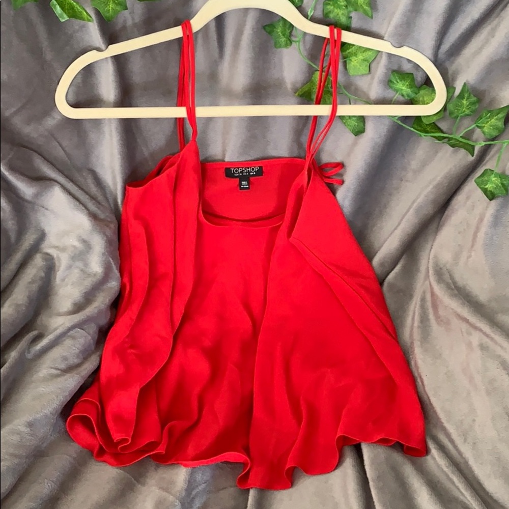 Topshop blouse tank